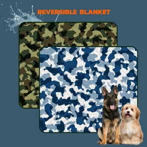 Coperta per Animali Domestici Lavabile, Moderna, Morbida, Impermeabile, Riutilizzabile, Stampata, Ecologica, Sostenibile, 100% Poliestere, Personalizzabile, Decorativa - Product Image 1
