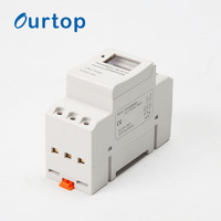 Temporizador de Campana Escolar Automático de 16 A con Pantalla LCD, Interruptor de Luz Eléctrico de 220 Voltios