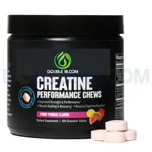 Creatine Chews Tablets Enhanced Energy Creatine Monohydrate Pre Workout and Recovery Tablets