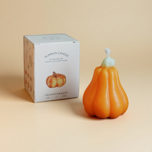 DKB Factory Bougies créatives en forme de citrouille d'Halloween Bougie parfumée à la cire de soja faite à la main - Product Image 6