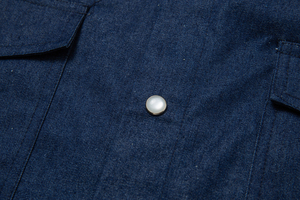 NFPA2112 CAT2 Chemise de travail résistante aux flammes pour homme Chemises en jean ignifuge pour soudage <span class=keywords><strong>FR</strong></span> - Product Image 6