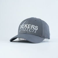 Gorra de Béisbol Estructurada de 6 Paneles, Color Personalizado y Logotipo Personalizado, Visera Curva, Algodón, Unisex, Deportiva