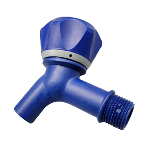 2026 OEM <b>Wall</b> Mount Water Saving Plastic DN15 Blue 1/2" Taps Diaphragm Faucet - Product Image 1