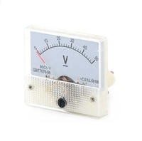 85C1 V DC pointeur voltmètre plaque de compteur table 85C1-V série 5V 10V 15V 20V 30V 50V 100V 200V 300V
