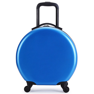 New Manufacturer Printed LOGO18 Inches Semicircle Children's Luggage case Student <strong>Suitcase</strong> <strong>Small</strong> and Light <strong>Suitcase</strong> - Product Image 1