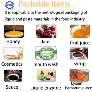 Full Automatic PLC System Honey Filling Machine Tomato Paste Making Machine Fruit Juice Packaging Machine with Universal Wheel - Product Image 3