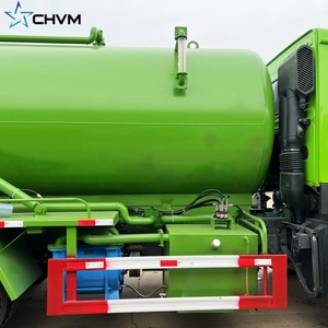 Yüksek kaliteli HOWO 6x 4 vidanjör yüksek Pression çamur pompalama kamyon vakum temizleme vidanjör vidanjör - Product Image 5