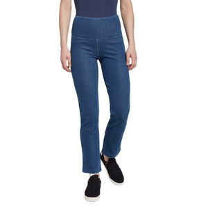 2024 pantalones de mezclilla azul oscuro vintage recto suelto casual jeans de mujer fabricantes venta directa al por mayor legging de mezclilla de mujer - Product Image 2