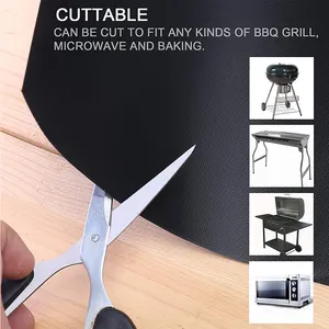 2021 Hot-Selling Non-Stick PTFE Heat Resistance Fireproof Charcoal BBQ Grill Mat