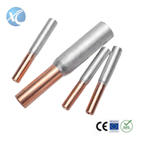 Terminal de Cable Bimetálico Tipo Pin Serie GTL, de Cobre y Aluminio, Soldado por Fricción, para Distribución de Energía