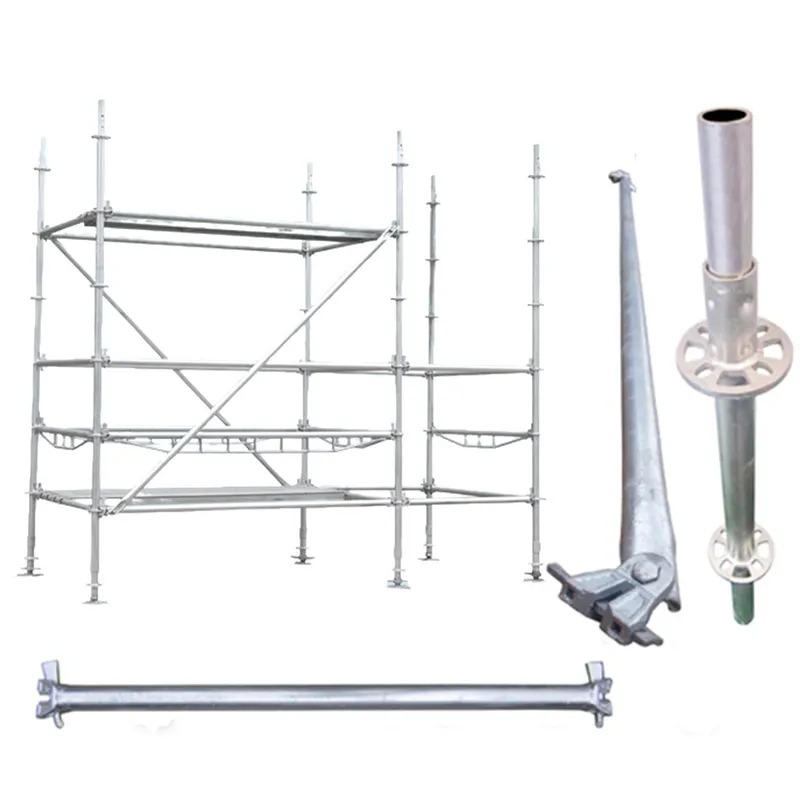 Concrete Building Material Quick Stage Galvanized Exterior Ring-Lock Scaffolding For Sale In Egypt