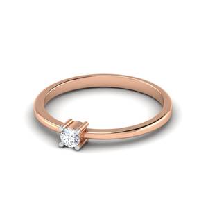 Classique Simple luxe femmes bijoux en or à la mode coupe laboratoire cultivé diamant Solitaire fiançailles mariée anneaux de mariage - Product Image 4