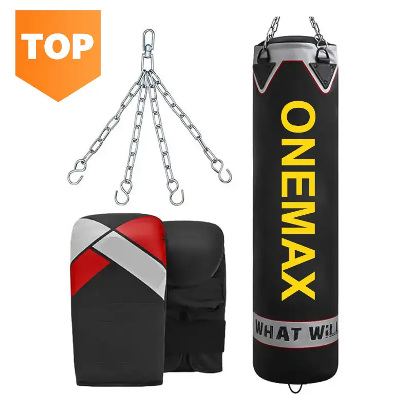Кожаная дыропробивная сумка MMA ONEMAX с цепочкой, сверхпрочная виниловая настенная дыропробивка