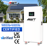 Kedatangan Baru Kit Kotak DIY Baterai LiFePO4 16KWH 51.2V 314Ah 8000 Siklus JK 200A BMS Penyimpanan Energi Surya Rumah Kit Baterai DIY