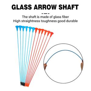 Ensemble de flèches en silicone et fibre de verre pour enfants, jouet de tir à l'<span class=keywords><strong>arc</strong></span> SPG, <span class=keywords><strong>arc</strong></span> à poulies, <span class=keywords><strong>arc</strong></span> recurve, divertissement sportif, sécurité des enfants - Product Image 4