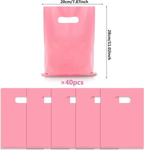 Personalized Custom Durable LDPE/HDPE Gravure Printed Plastic Shopping Bags Die Cut Recyclable Square Bottom Custom Logo - Product Image 2