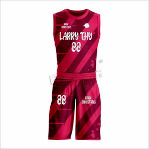 Uniforme de basket-ball de nouveau style uniforme de basket-ball à séchage rapide bon marché dans l'uniforme de basket-ball de prix de gros - Product Image 2