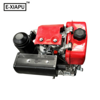 Moteur diesel monocylindre E-XIAPU de haute qualité, démarrage électrique, facile à utiliser