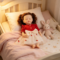 Poupée Reborn réaliste de 22 pouces, corps entièrement en vinyle, aspect de nouveau-né, vêtements assortis, personnalisable, vente en gros, cadeau