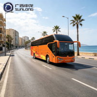 Autocar de tourisme longue portée 800 km, 12 m, 49+1+1 sièges, diesel, suspension pneumatique, faible consommation de carburant