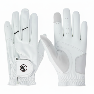Gants de golf en cuir Cabretta de qualité supérieure fabriqués au Pakistan pour la main droite Logo personnalisé accessoires de sport de haute qualité - Product Image 1