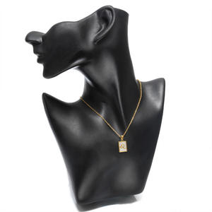 Collana ciondolo a catena con segno zodiacale oro 18k oro gioielli in acciaio inossidabile collana simbolo femminile Fritillaria Alba oroscopo - Product Image 6