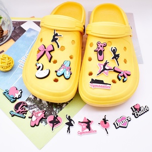 Xb Groothandel Custom Cartoon Pvc Dansschoen Bedels <span class=keywords><strong>Ballet</strong></span> Girly Bedels Zwaan Gymnastiek Verstopping Charme Decoratie Accessoires Gesp - Product Image 3