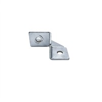 Junjiu Brand Class 4 SS304 SS316 Metric Imperial Forged Industrial Grade Hardware Construction L Shape Corner Bracket Galvanized