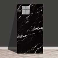 Panneau mural moderne en PVC effet marbre brillant, résistant à l'eau et au feu, pour usage commercial et salle de sport, vente directe usine 5