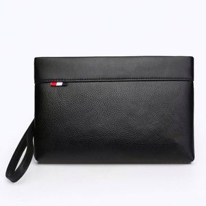 Large Capacity Waterproof Portable Leather Fashion Embroidery Summer Clutch Bag <b>Men</b> Luxury Handbag Phone Usa Mairun <b>Pouch</b> Wallet - Product Image 1