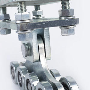 Ensemble <span class=keywords><strong>de</strong></span> poulies à huit roues robustes à gorge <span class=keywords><strong>de</strong></span> <span class=keywords><strong>guidage</strong></span> pour portes et fenêtres coulissantes - Product Image 3