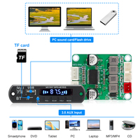 VIRE 2*30W Mini amplificateur double canal, système audio home cinéma, carte d'alimentation stéréo haute puissance, numérique pour module amplificateur Bluetooth, DC 12V