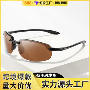 แว่นกันแดดโพลาไรซ์ กรอบ TR90 เลนส์ TAC ป้องกันรังสียูวี 400 สำหรับกีฬากลางแจ้ง - Product Image 5