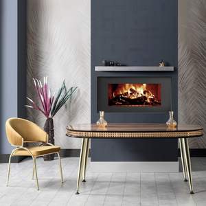 Mesa de Comedor Rectangular Moderna Rosse de Mármol y Metal para 8 Personas, Muebles de Hotel, Diseño Contemporáneo Duradero, Turquía - Product Image 5