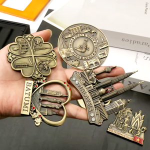 Aimants personnalisés pour réfrigérateur Souvenir de réfrigérateur Malaisie Abu Bhabi Batumi Aimants du Vietnam pour souvenirs de réfrigérateur Aimants de réfrigérateur en métal - Product Image 2