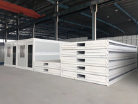 XH Nouvelle maison conteneur préfabriquée 20 pieds 40 pieds, fabricant de maisons conteneur pliables, maison détachable préfabriquée bon marché