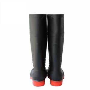 Bottes <span class=keywords><strong>de</strong></span> chantier antidérapantes en PVC, 1 paire, travail protecteur, bon marché, sécurité, pour l'industrie, unisexe, chaussures <span class=keywords><strong>de</strong></span> <span class=keywords><strong>pluie</strong></span> - Product Image 4