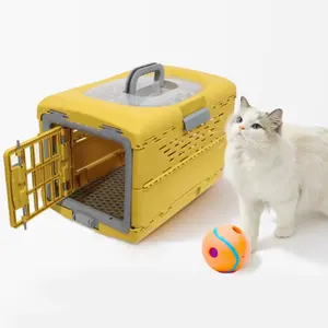 กรงใส่สัตว์เลี้ยงสำหรับเดินทาง,กล่องใส่แมวสุดหรูพับได้ขยายได้