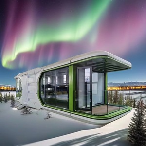 ห้องรับแขกที่ทันสมัยกันเสียงสำหรับโรงแรมสำนักงานโชว์รูมโรงแรมร้านกาแฟรีสอร์ทพื้นที่แคปซูลบ้านพร้อมห้องครัวและล็อคประตู - Product Image 1