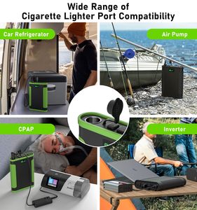 Power Bank Portatile Elettronico da 153.6Wh 48000mAh, Caricabatterie con Uscita 12V DC USB USBC e Accendisigari - Product Image 4