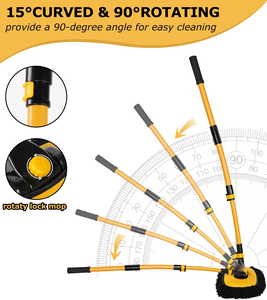 Mopa Retráctil para Lavado de Autos, Cepillo de Aluminio Suave, Herramienta de Limpieza No Dañina para la Pintura, Venta al Por Mayor - Product Image 5