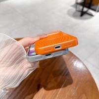 Coque de luxe respirante en maille rafraîchissante compatible avec iPhone 17 16 Pro Max, protection magnétique d'objectif, coque rigide en PC