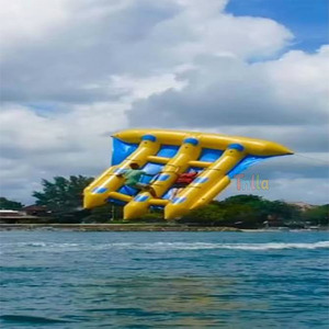 Oferta Caliente: Equipo de <span class=keywords><strong>Juego</strong></span> Acuático de PVC Duradero y Hermético, Bote Inflable, Pez Volador Inflable para Deportes Acuáticos en Venta - Product Image 6
