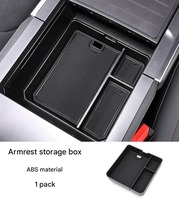 Accessoires d'intérieur de voiture Boîte d'accoudoir d'accoudoir central Boîte de rangement pour accoudoir central Plateau pour Jetour Traveller T2