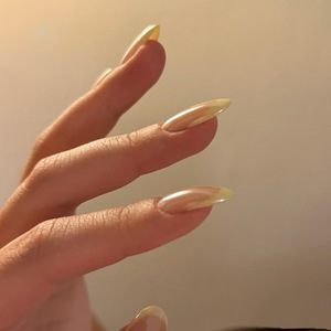 TSZS 10 Uds. <span class=keywords><strong>Uñas</strong></span> Postizas Clásicas Francesas <span class=keywords><strong>Elegantes</strong></span> de Calidad Profesional, Cuadradas y Ovaladas, Hechas a Mano, de Venta Caliente al por Mayor - Product Image 6