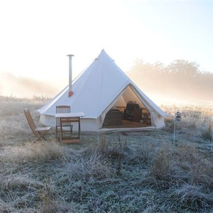 Tente cloche en toile <span class=keywords><strong>Sibley</strong></span> 4M monocouche en coton Logo personnalisé pour l'offre spéciale du fabricant familial avec livraison au Royaume-Uni - Product Image 2