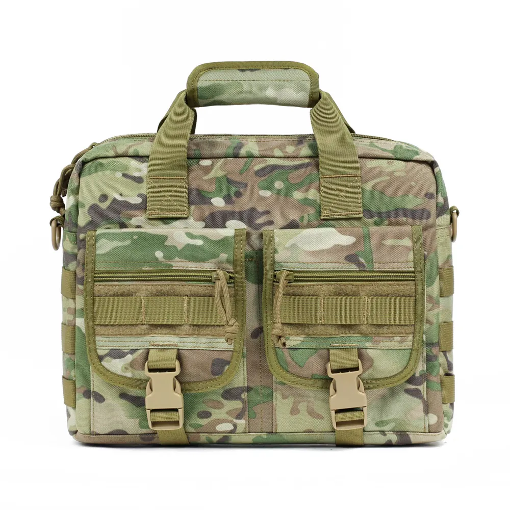 style Business briefcase Waterproof camouflage tactical laptop sling shoulder bag