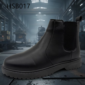 LXG, Stivali Protettivi Popolari Palestinesi a Caviglia, Protezione del Piede, Stivali di Sicurezza in Pelle Crazy Horse di Qualità HSB009 - Product Image 3