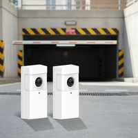 Détecteur de mouvement photoélectrique infrarouge ABS de sécurité pour ouvre-portes de garage coulissants et battants automatiques 30m