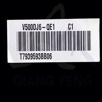Stok V500DJ6-QE1-C1 layar LCD pengganti panel TV reparasi layar LCD 50 inci bagian SKD LED CKD glass sel terbuka
